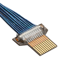 Printer Fpc Cable FPC-010T-01 MCC COAXIAL UL1354 36AWG 50Ω 0D 0.495 Silvered Copper Alloy